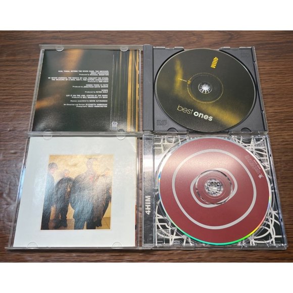4 Him CD Lot of 6 Obvious Best Ones The Ride Basics of Life Walk On The Message - Picture 4 of 6